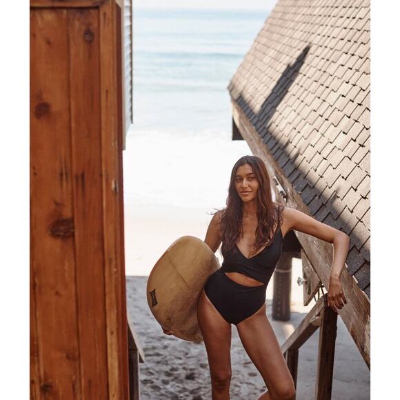 NWOT Summersalt The Sea Breeze Cutout One-Piece Swimsuit Womens Size 22 - Picture 4 of 14